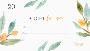 Open image in slideshow, KOPI Gift Card
